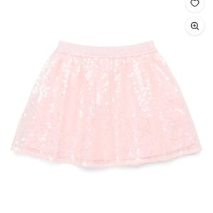 Garanimals Girls Icy Pink Sequin Skirt Size 7 NWT